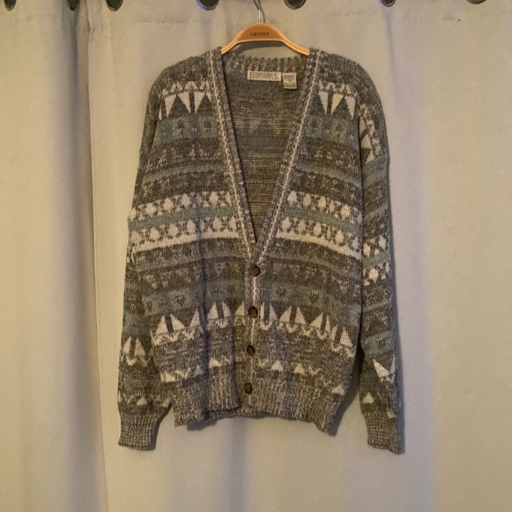 EXPRESSIONS WORLDWIDE woven cardigan